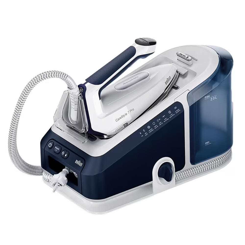 Braun CareStyle 7 Pro Steam Generator Iron in Blue - IS7282 image 0