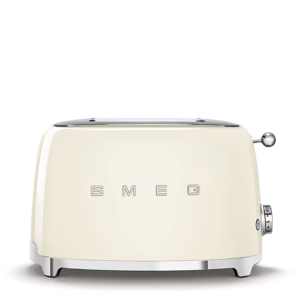 Smeg TSF01CRUK Retro Style 2 Slice Toaster Cream image 2