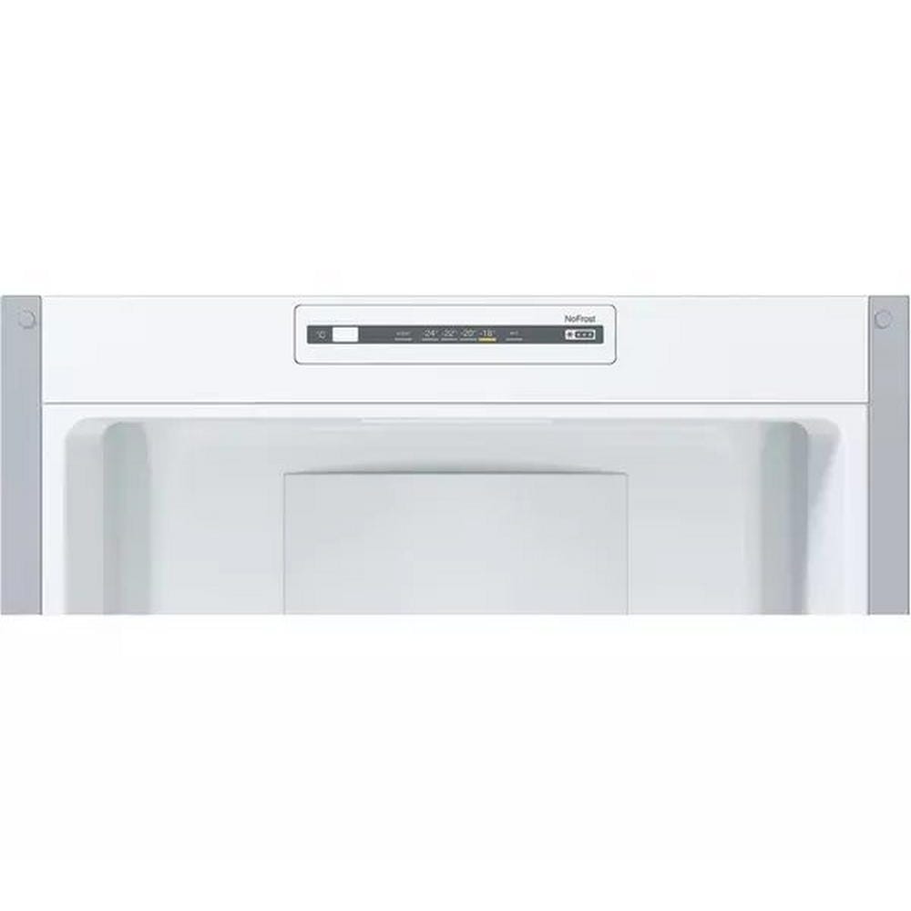 Bosch KGN34NLEAG 186cm Tall Fridge Freezer, 193L Fridge, 105L Freezer, 60cm Wide, NoFrost, Silver image 9