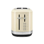 KitchenAid Manual Control 2 Slot Toaster in Almond Cream 5KMT2109BAC image 2