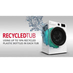 Blomberg LWA18461W 8kg, 1400 Spin, Freestanding Washing Machine with Quick Wash, White image 2