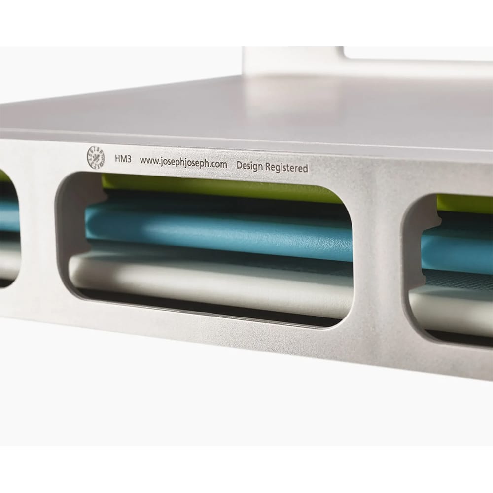 Joseph Joseph Folio Slim 3 Piece Under-shelf Multicolour Chopping Board Set - 60199 image 3