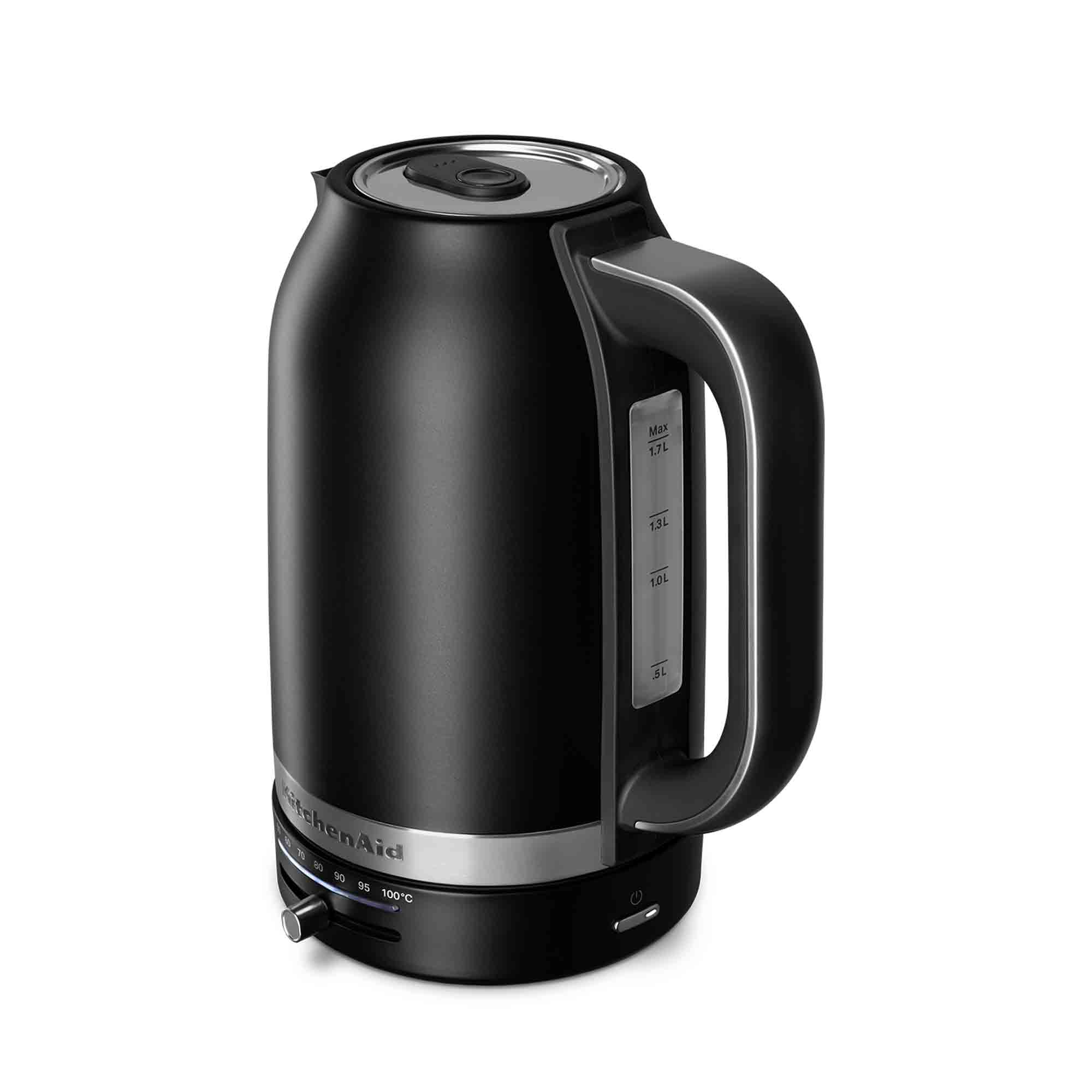KitchenAid 1.7L Variable Temperature Kettle in Matte Black 5KEK1701BBM image 1