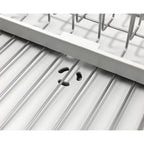 Joseph Joseph Extend™ Steel Plus Expandable Dish Drainer with Wine Glass Rack - Stone (6500041)