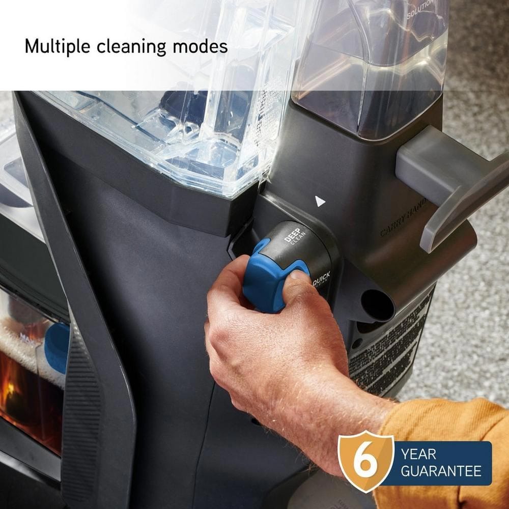 Vax SpinScrub Power Carpet Washer - Grey & Tiger Blue CDCW-SSXS image 2