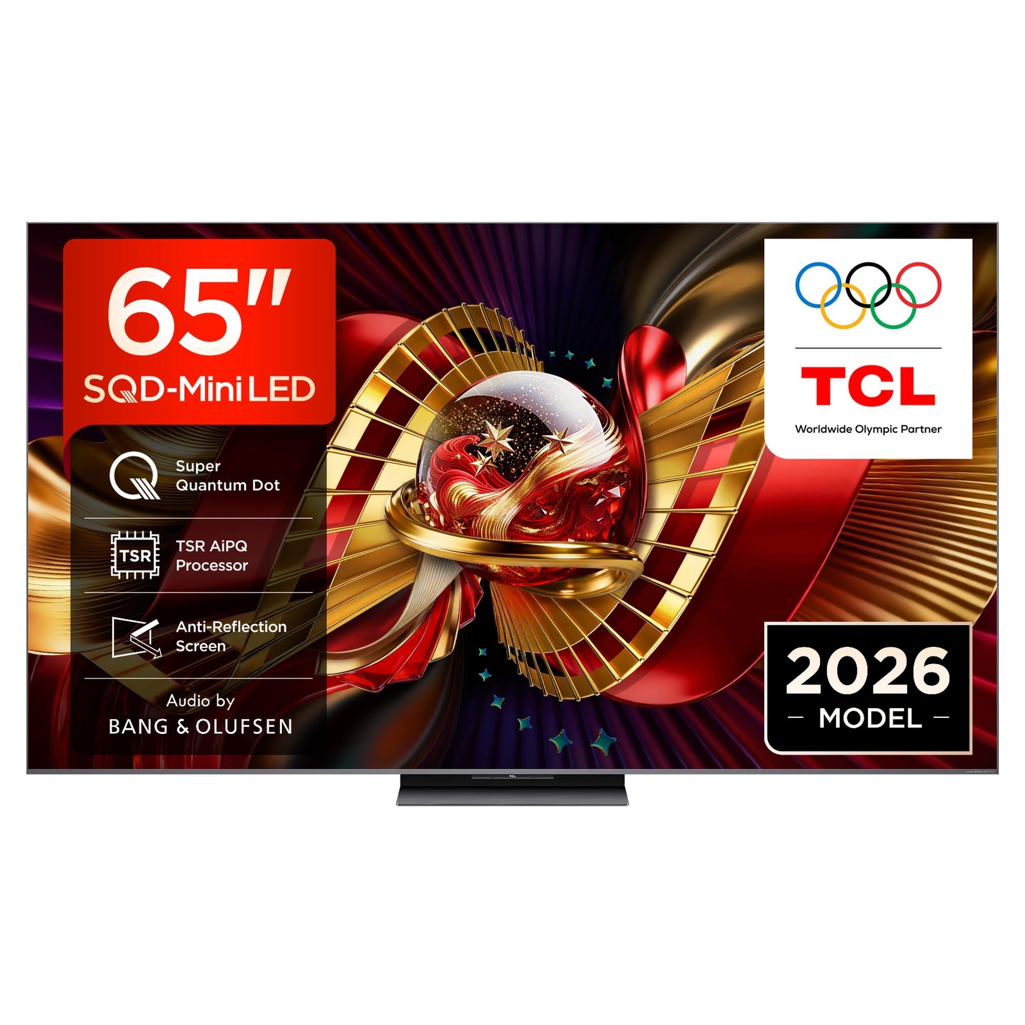 TCL 65C8L-UK 65 Inch, Ultra HD QD Mini LED Television, Google TV, Freeview HD