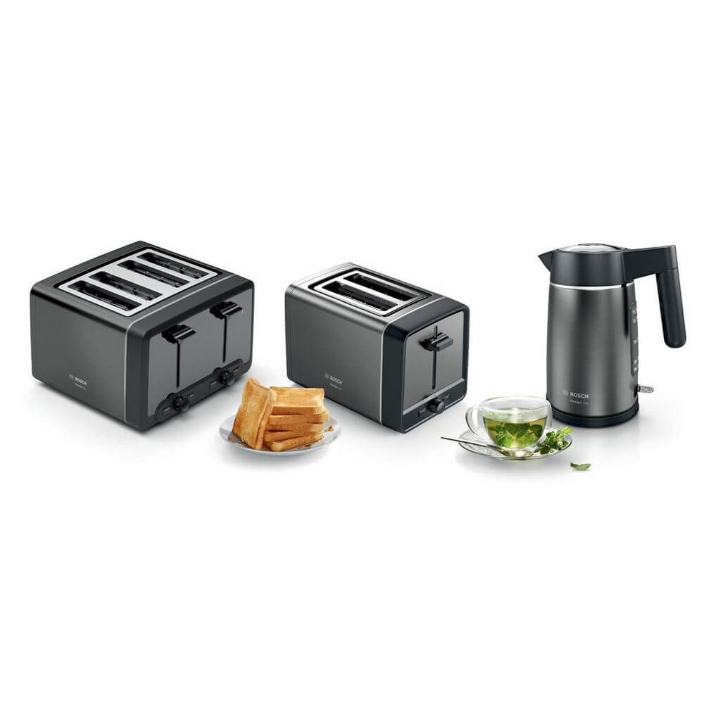 Bosch DesignLine 4 Slice Toaster in Graphite - TAT5P445GB image 3