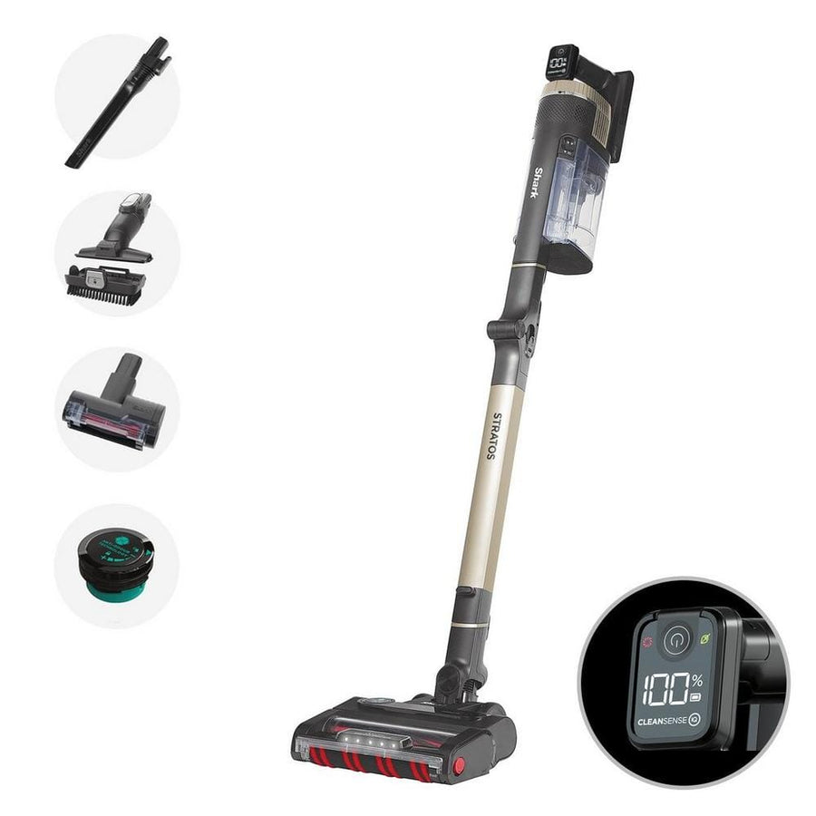 Shark Stratos Cordless Stick Vacuum Cleaner - Pet Pro Model - 60 Minutes Run Time - Copper IZ400UKT image 0