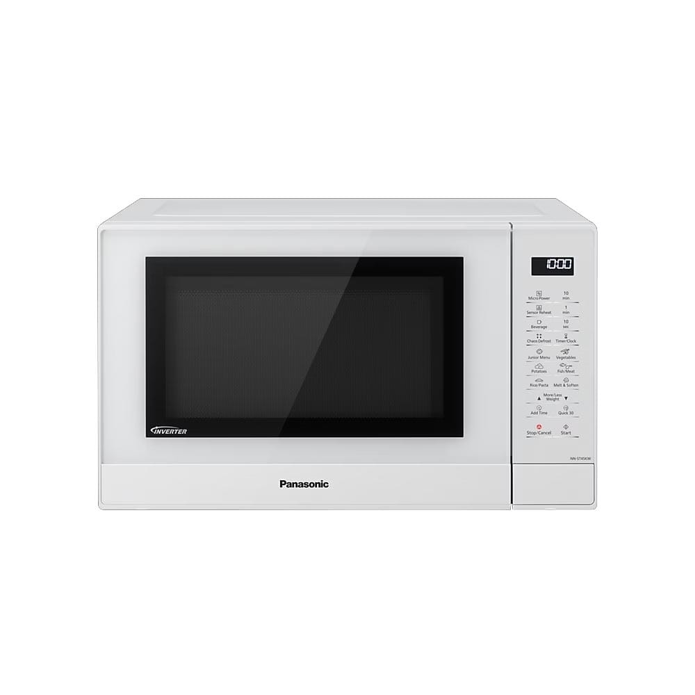 Panasonic NN-ST45KWBPQ 32L Inverter Microwave Oven in White image 0