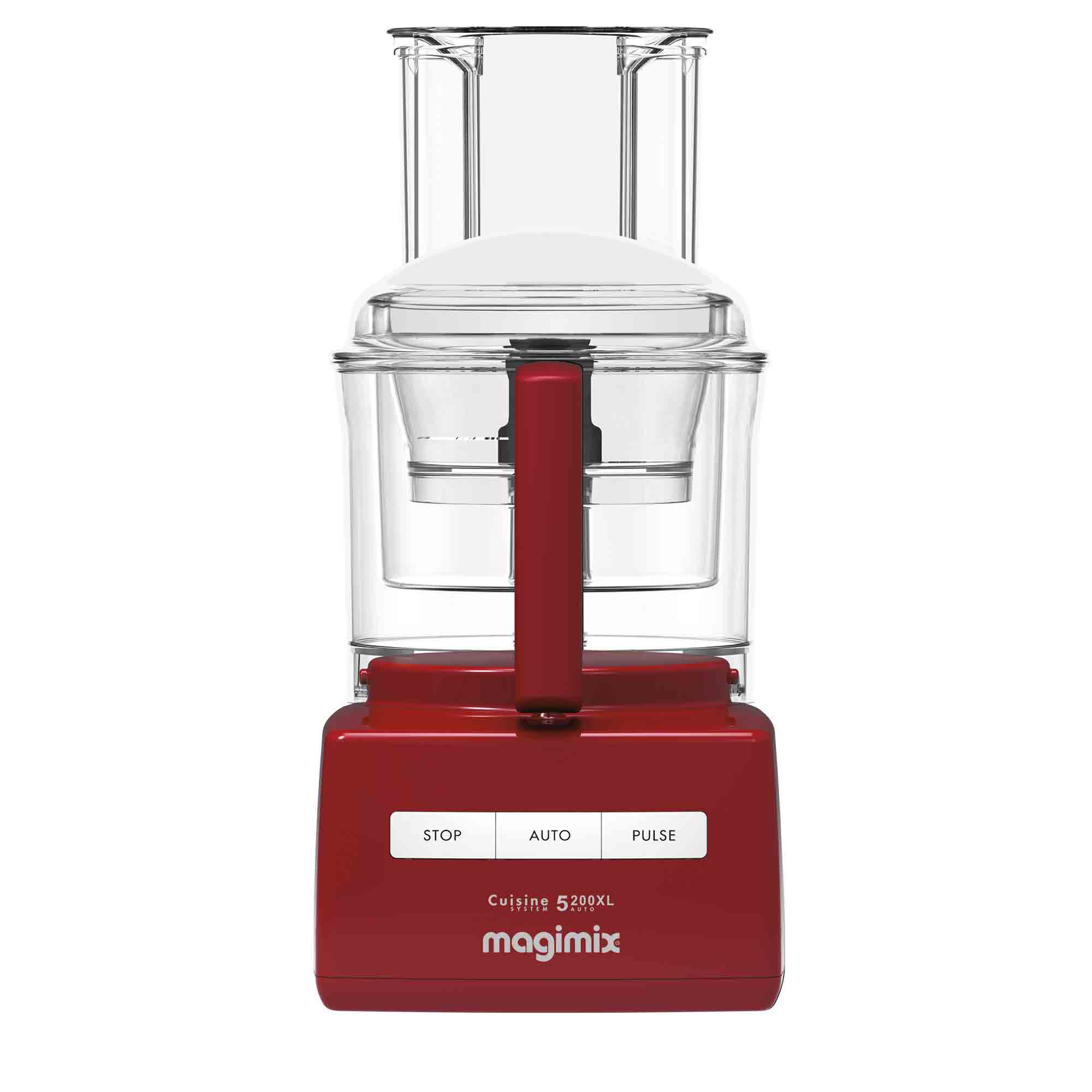 Magimix 5200XL Premium Food Processor Red - 18713 image 0