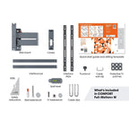 Vogels TVM3445 Full Motion Wall Bracket in Black image 3