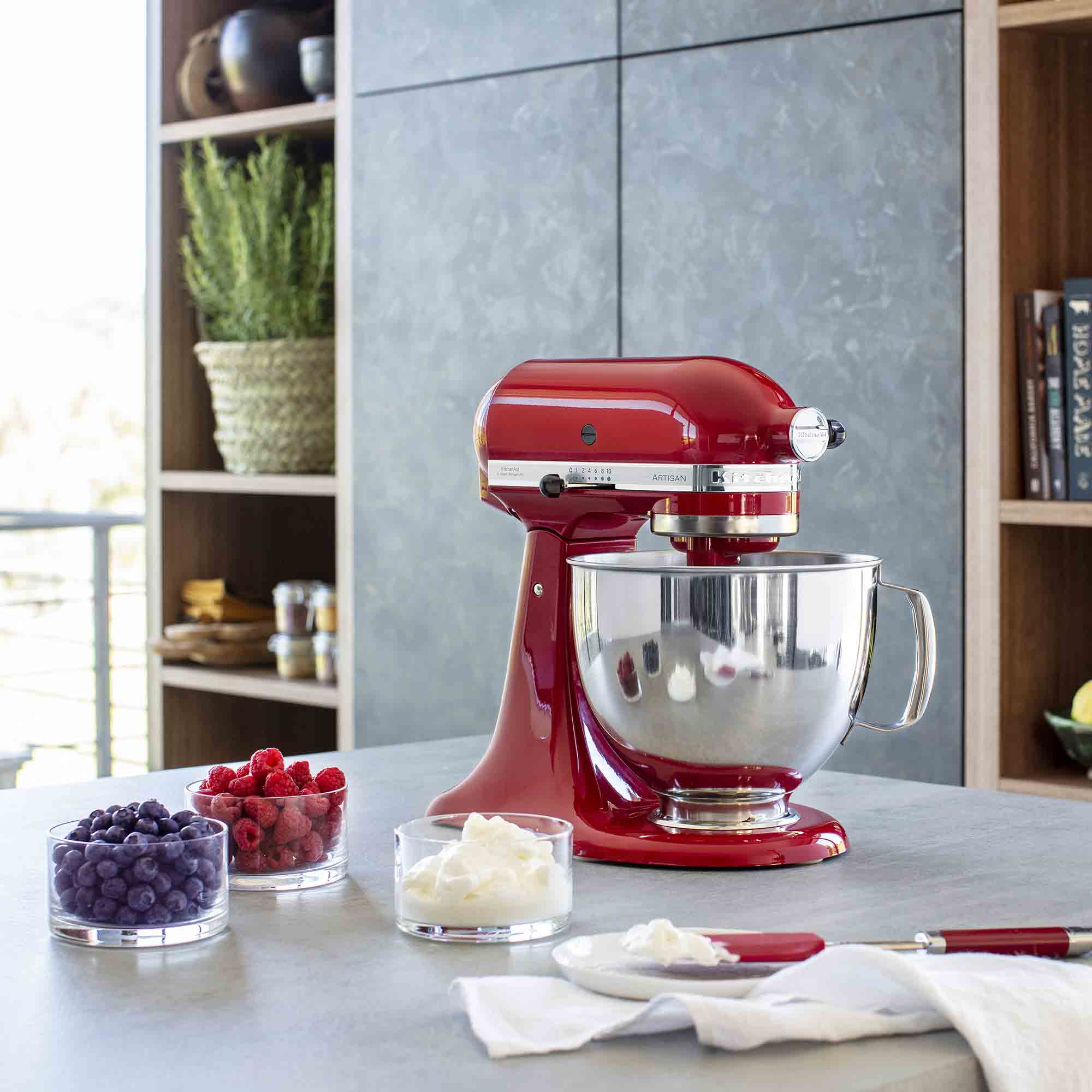 KitchenAid Artisan Stand Mixer 5KSM125BER Empire Red 4.8L – Stuart