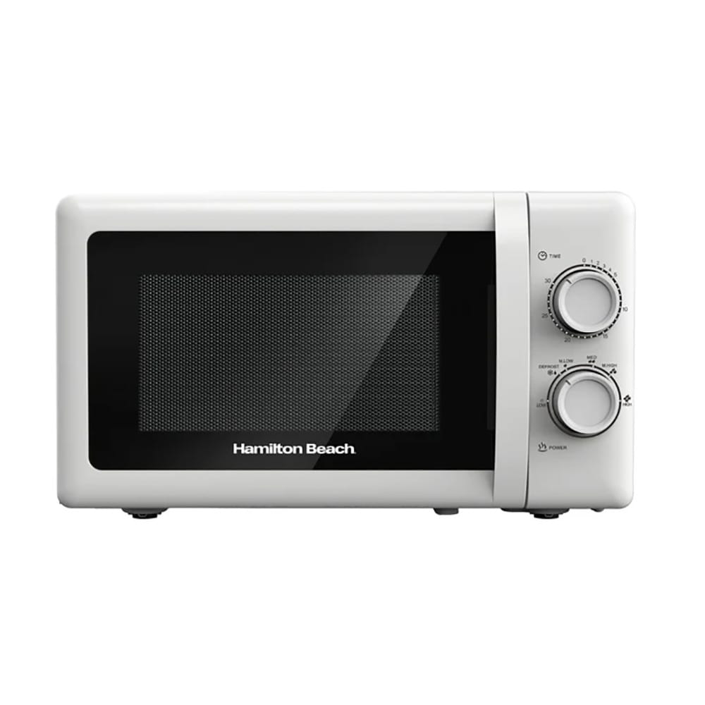 Hamilton Beach HBMX79SSW 20L 700W Manual Microwave in White image 0