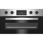 Beko CTFY22309X Built Under Double Electric Oven, 72cm High, Main Oven Fan, Top Conventional Oven and Grill, Stainless Steel image 4