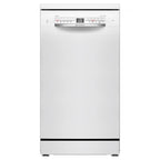 Bosch SPS2IKW01G 9 Place Setting Freestanding Slimline Dishwasher, 45cm Wide, White