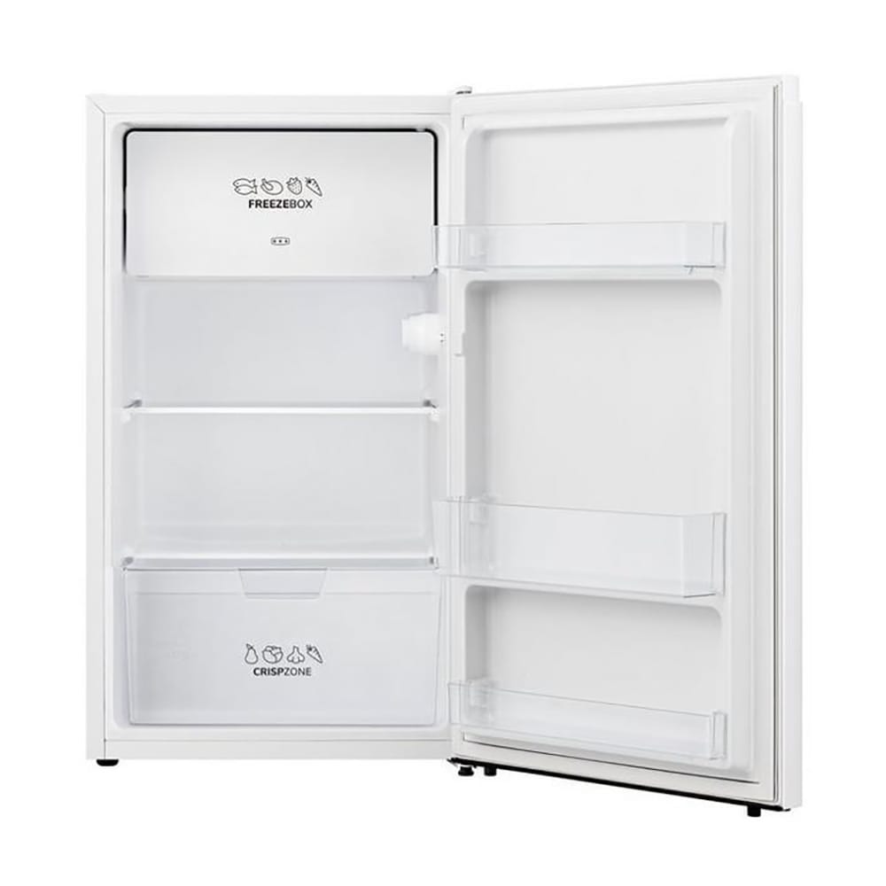 Fridgemaster MUR4894E Undercounter Fridge with Freezer, 75 Litre Fridge, 7 Litre Freezer, 48cm Wide, White image 3