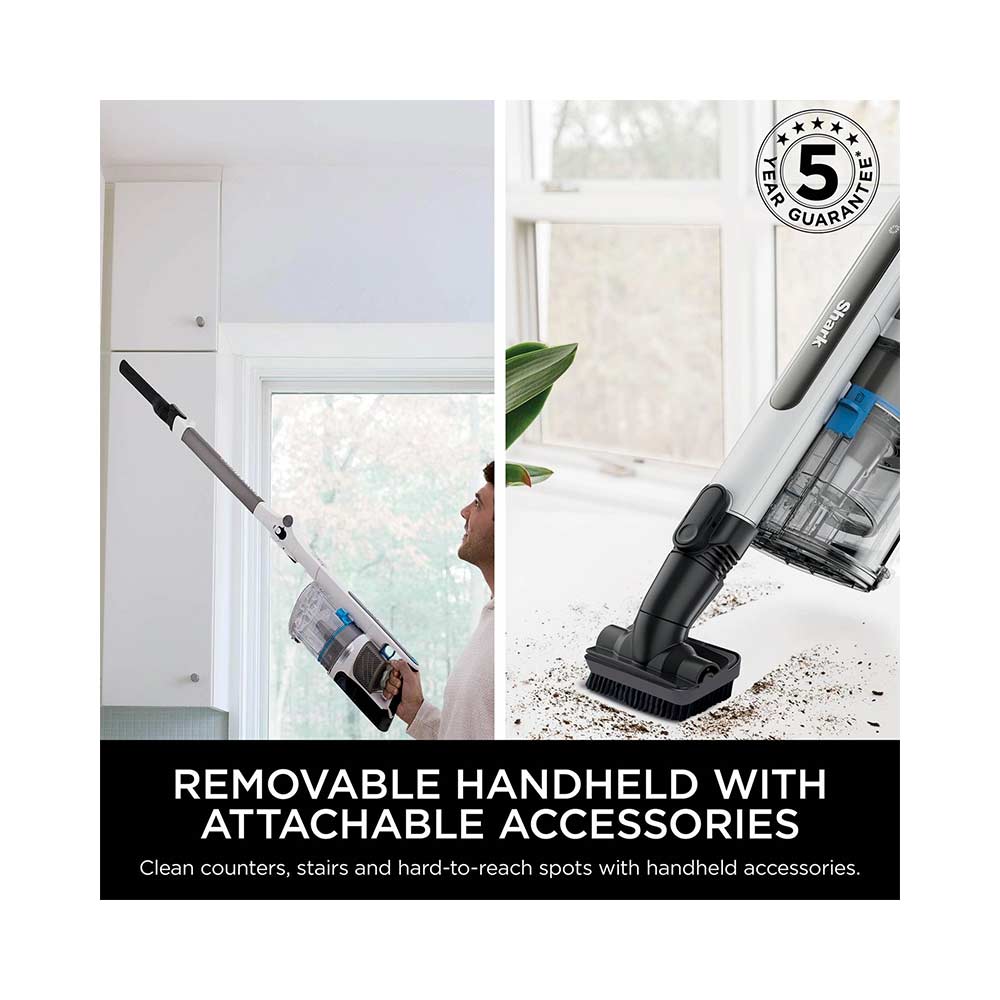 Shark PowerPro Pet Cordless Stick Vacuum Cleaner with 50 Minutes Run Time in Java Metallic - IZ380UKT image 6