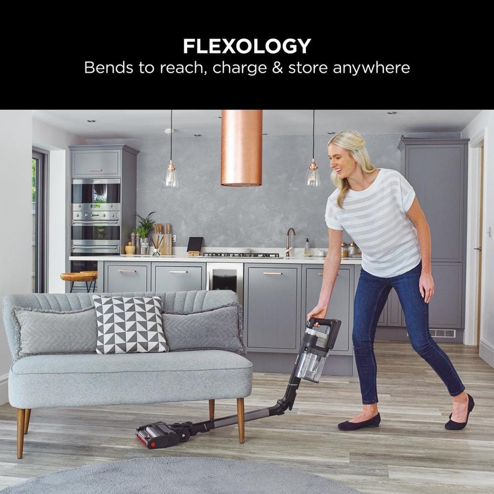 Shark Stratos Cordless Stick Vacuum Cleaner - 120 Minutes Run Time - Silver IZ420UKT image 6