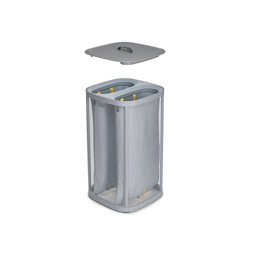 Joseph Joseph Tota 60 litre Laundry Separation Basket in Grey - 50001 image 1
