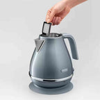 Delonghi Icona Metallics Kettle in Blue - KBOT3001AZ image 3