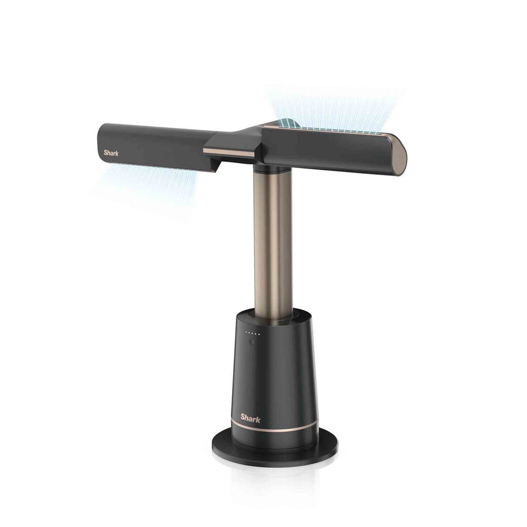 Shark TurboBlade Multi-Directional Cooling Fan in Charcoal & Beat Brass - TF200SUK image 0