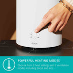 Duux Threesixty 2 Smart Fan + Heater in White - DXCH08UK image 4