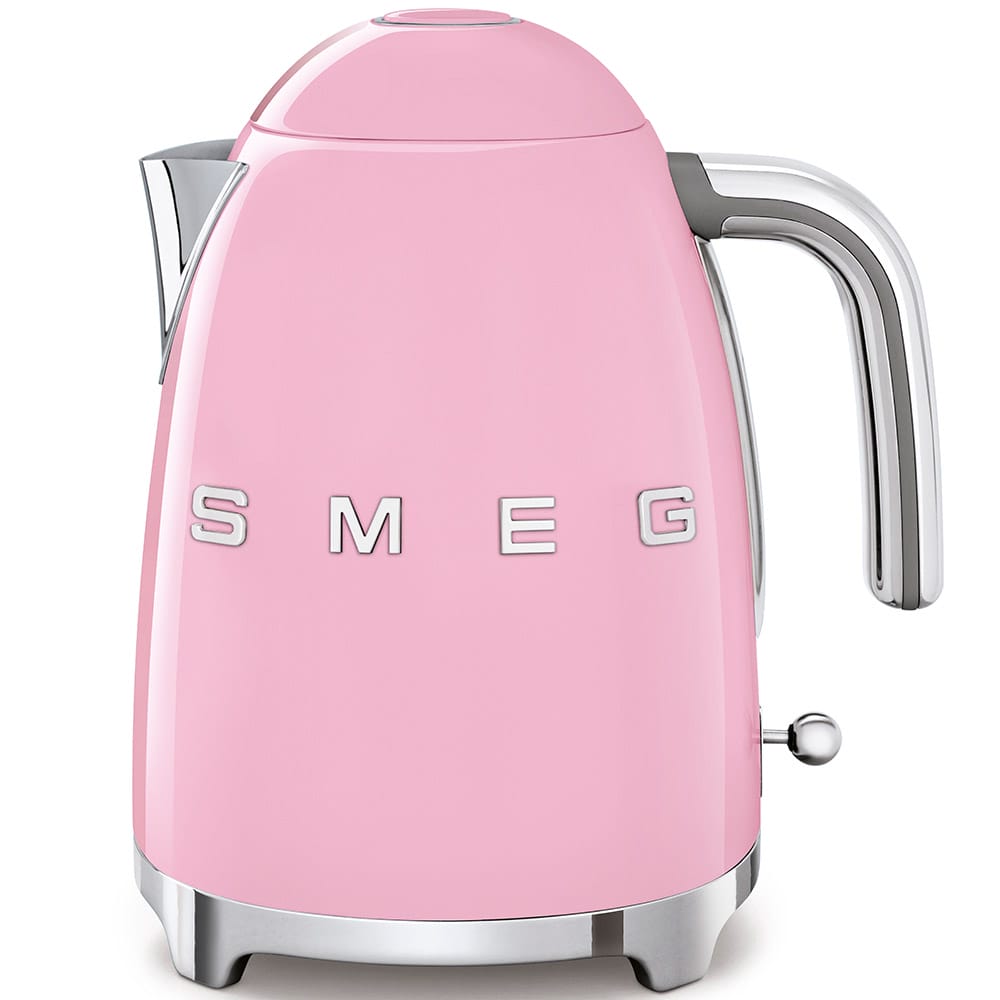 Smeg KLF03PKUK 50'S Retro Jug Kettle in Pink image 0