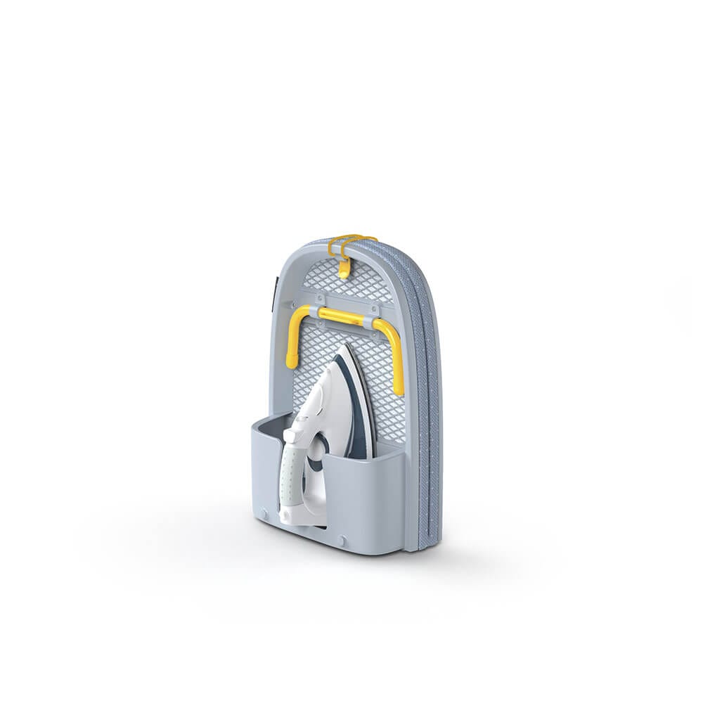 Joseph Joseph Pocket Folding Table-Top Ironing Board in Grey & Yellow - 50009 image 0