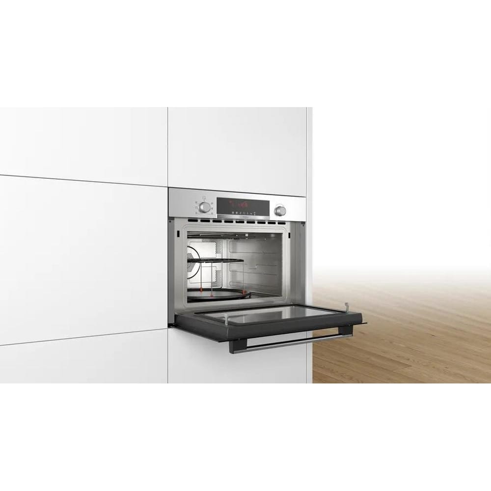 Bosch CMA583MS0B Built In Electric Compact Oven, Grill & Microwave, 45cm High, Stainless Steel image 6