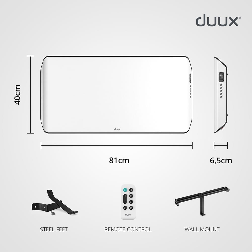 Duux Edge 2000 Smart Convector Heater in White - DXCH25UK image 10