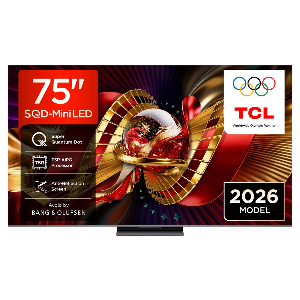 TCL 75C8L-UK 75 Inch, Ultra HD QD Mini LED Television, Google TV, Freeview HD