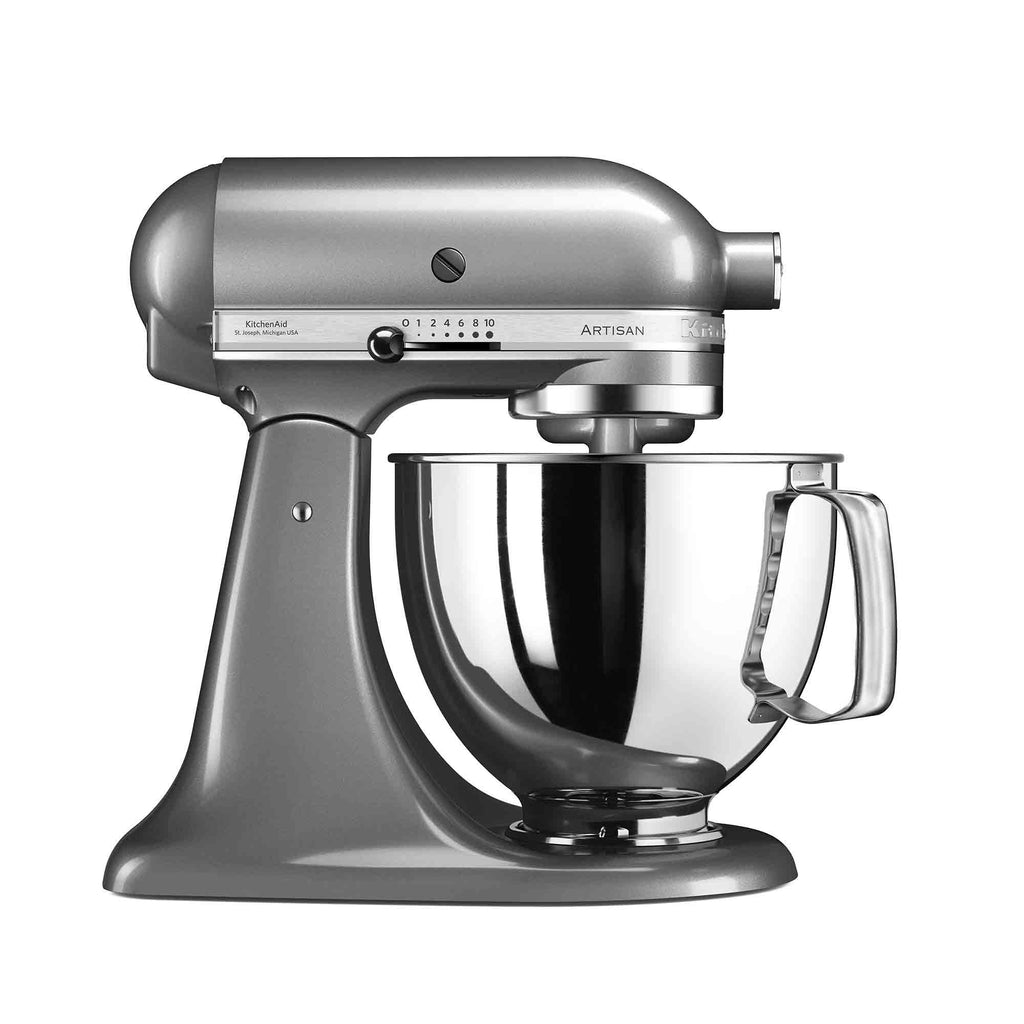 KitchenAid 4.8 Litre Artisan Stand Mixer in Contour Silver - 5KSM125BCU image 1