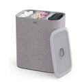 Joseph Joseph Tota Trio 90L Grey Laundry Separation Basket - 50024 image 0