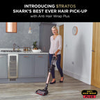 Shark Stratos Cordless Stick Vacuum Cleaner - 60 Minutes Run Time - Gold IZ400UK image 1