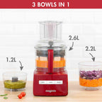 Magimix 3200XL Food Processor in Red - 18374 image 3
