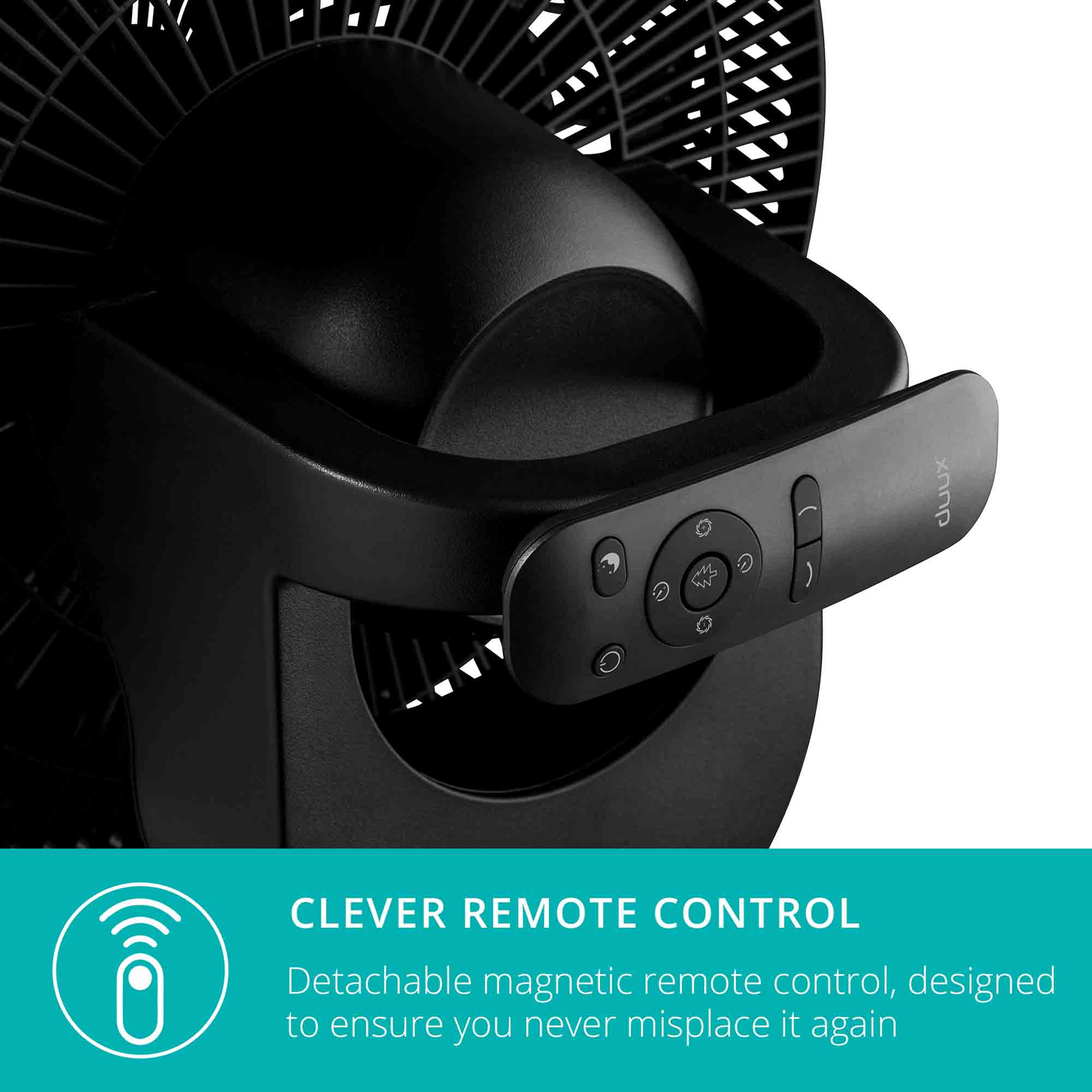Duux Whisper Flex Smart Fan in Black - DXCF10 image 5