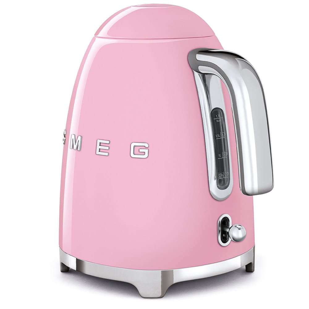 Smeg KLF03PKUK 50'S Retro Jug Kettle in Pink image 3