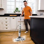 Shark Steam & Scrub Automatic Steam Mop with Steam Blaster - White S8201UK image 3