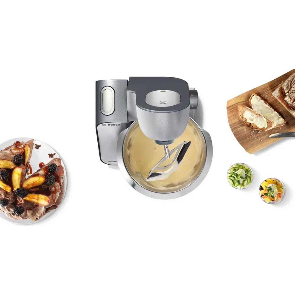 Bosch CreationLine 3.9 Litre 1000W Stand Mixer in Silver MUM59340GB image 8