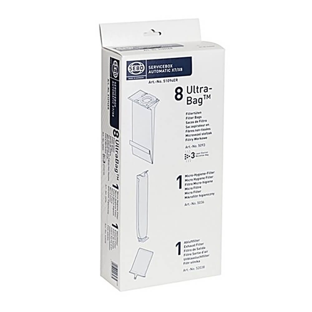 Sebo 51094ER Service Pack for Automatic X7/X8 Range image 0