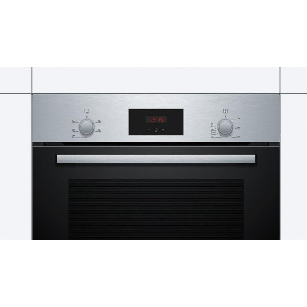 Bosch HHF113BR0B Built In Single Electric Fan Oven with Grill, Stainless Steel image 3