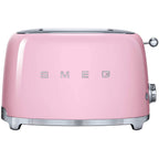 Smeg TSF01PKUK Retro Style 2 Slice Toaster Pink image 1