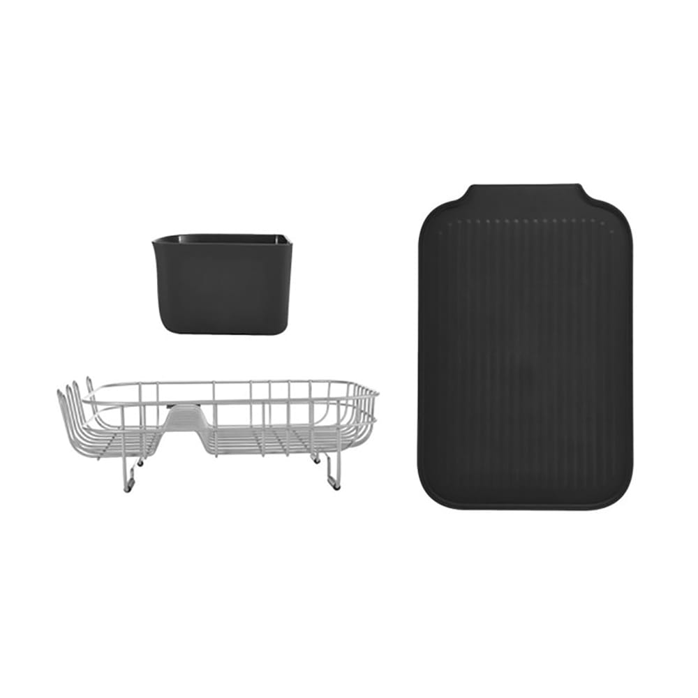 KitchenAid KEG197OSGR Low Profile Dish Dry Rack in Grey image 4