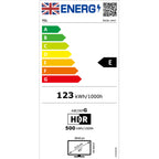 TCL 85C8L-UK 85 Inch, 4K Ultra HD QLED Television, Smart Tv, Freeview HD