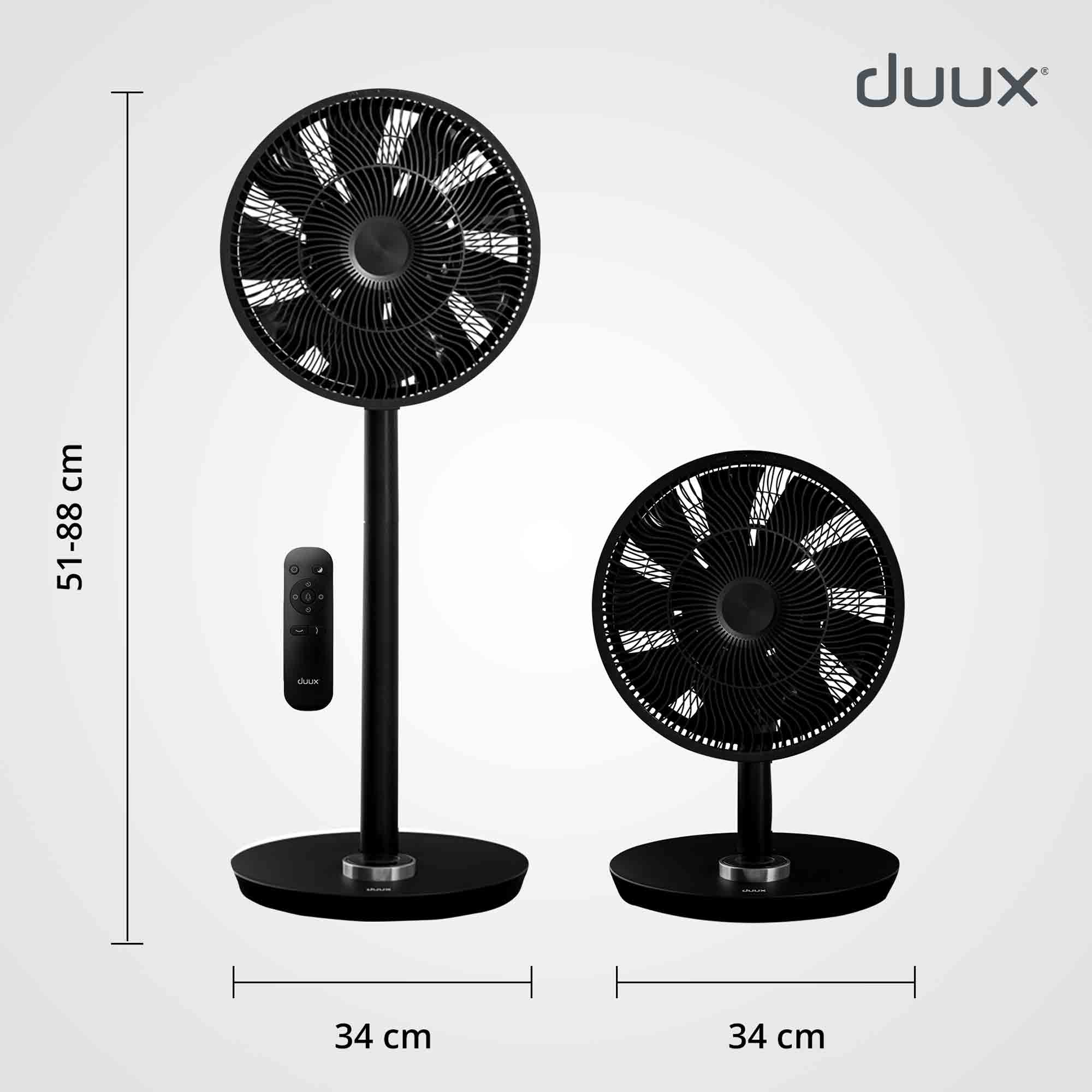 Duux Whisper Flex Smart Fan in Black - DXCF10 image 12
