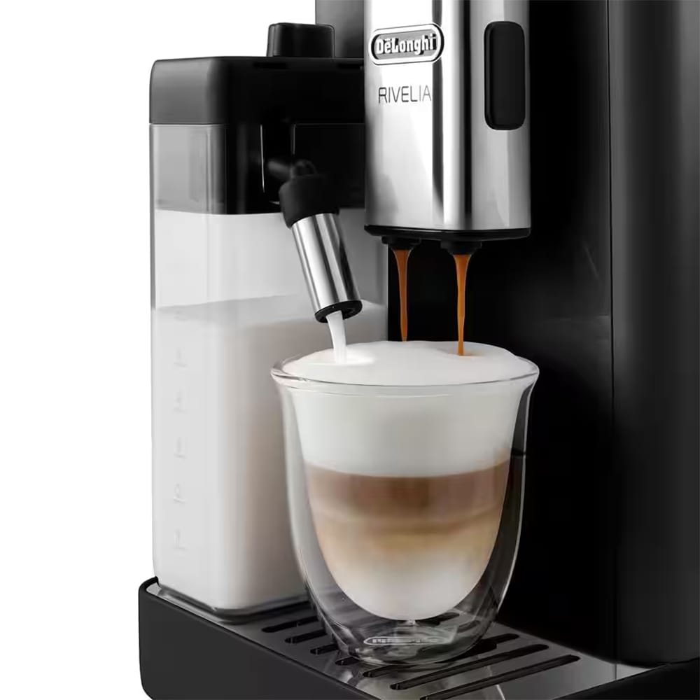 Delonghi Rivelia Bean to Cup Coffee Machine in Black - EXAM44055B image 4