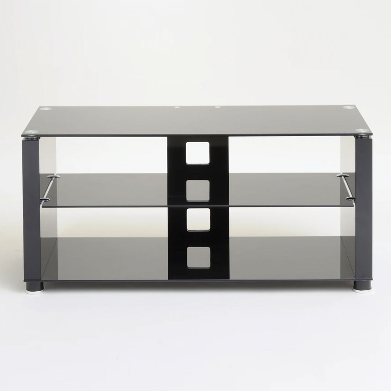 Ttap AVS-L611G-1200-3-BB Elegance 120cm Wide Stand image 1