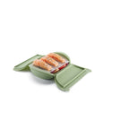 Lékué Steam Cooker with Tray & Recipe Book Set - Green (890826)