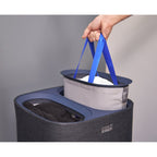 Joseph Joseph Tota 60 Litre Laundry Separation basket in Carbon Black - 50002 image 2