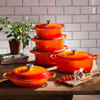 Le Creuset Signature Cast Iron Oval Casserole Dish Volcanic 29cm image 4